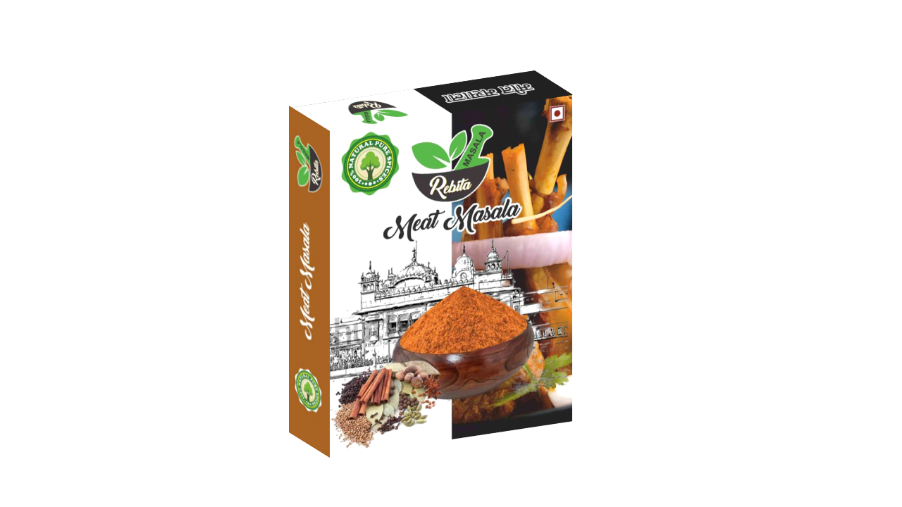 Rebita Meat Masala Powder box